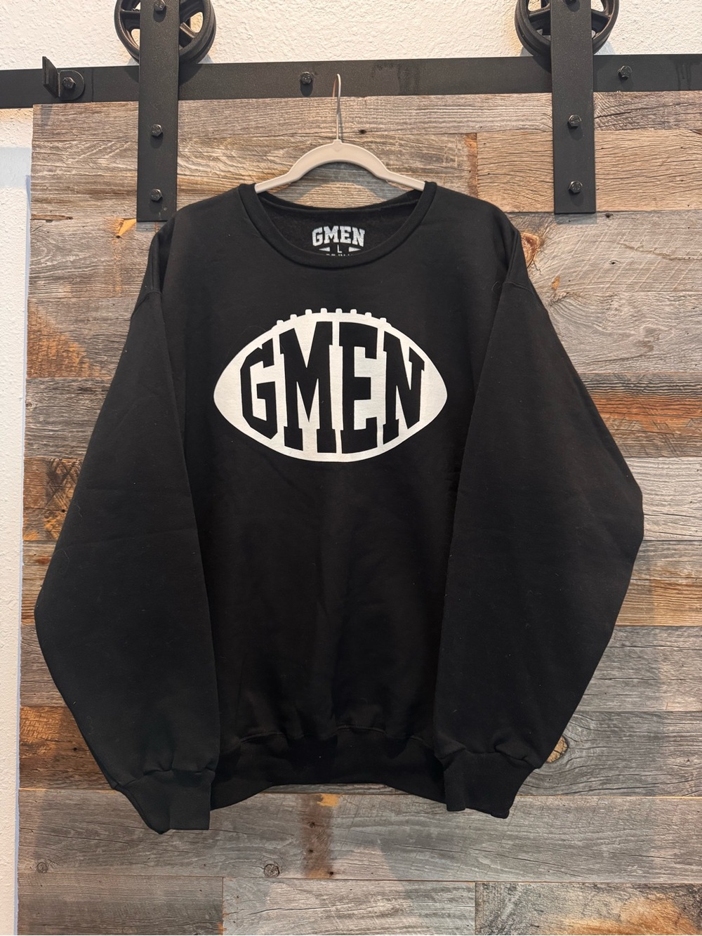 New York Giants GMEN Super Bowl XLVI Crewneck Sweatshirt